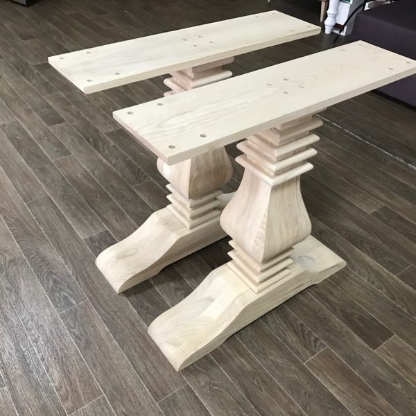 Patas para mesas de roble macizo