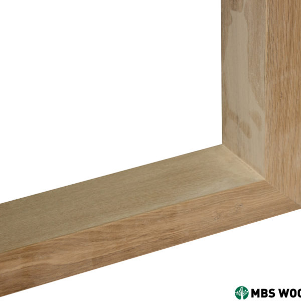 patas de mesa de roble sin terminar
