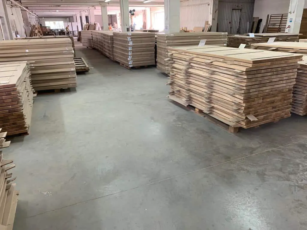 Mesas de roble mbs madera