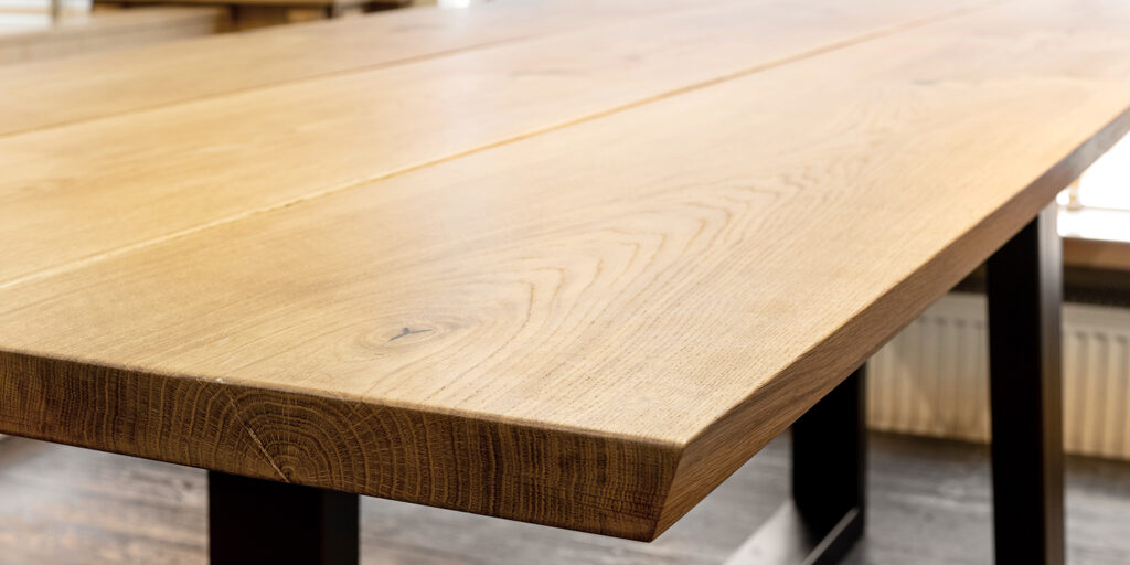 mesa de roble para la venta